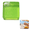 Green, variant on Stress Balls Inside for Your Best Mellow and Chill,Silent Nice Square Shape Anxiety Sensory Soft Fidget Toy Calming Kids Adults