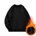 thumbnail image 1 of Blusas y camisas de manga larga con cuello redondo Sudadera deportiva de cuello redondo para hombre Sudadera con capucha de manga larga lisa Blusa de poliéster para hombre, 1 of 5