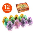 thumbnail image 2 of JoyAbit Realistic 3D Dragon Figurine Puzzles - In Hatching Jurrasic Eggs - Party Favor and Goodie Bag Filler - Take Apart Dragon Toys - (12 Eggs Per Pack), 2 of 7