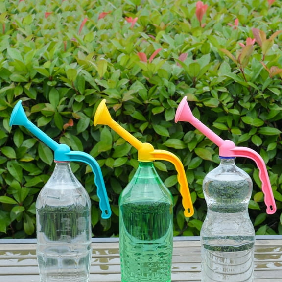 LOLIPPYY 4Pcs Plant Watering Sprinkler Bottle Caps with Long Spout for Succulent and Potted Plants
