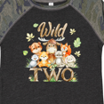 thumbnail image 4 of Inktastic Wild Two Forest Friends Boys or Girls Toddler T-Shirt, 4 of 5
