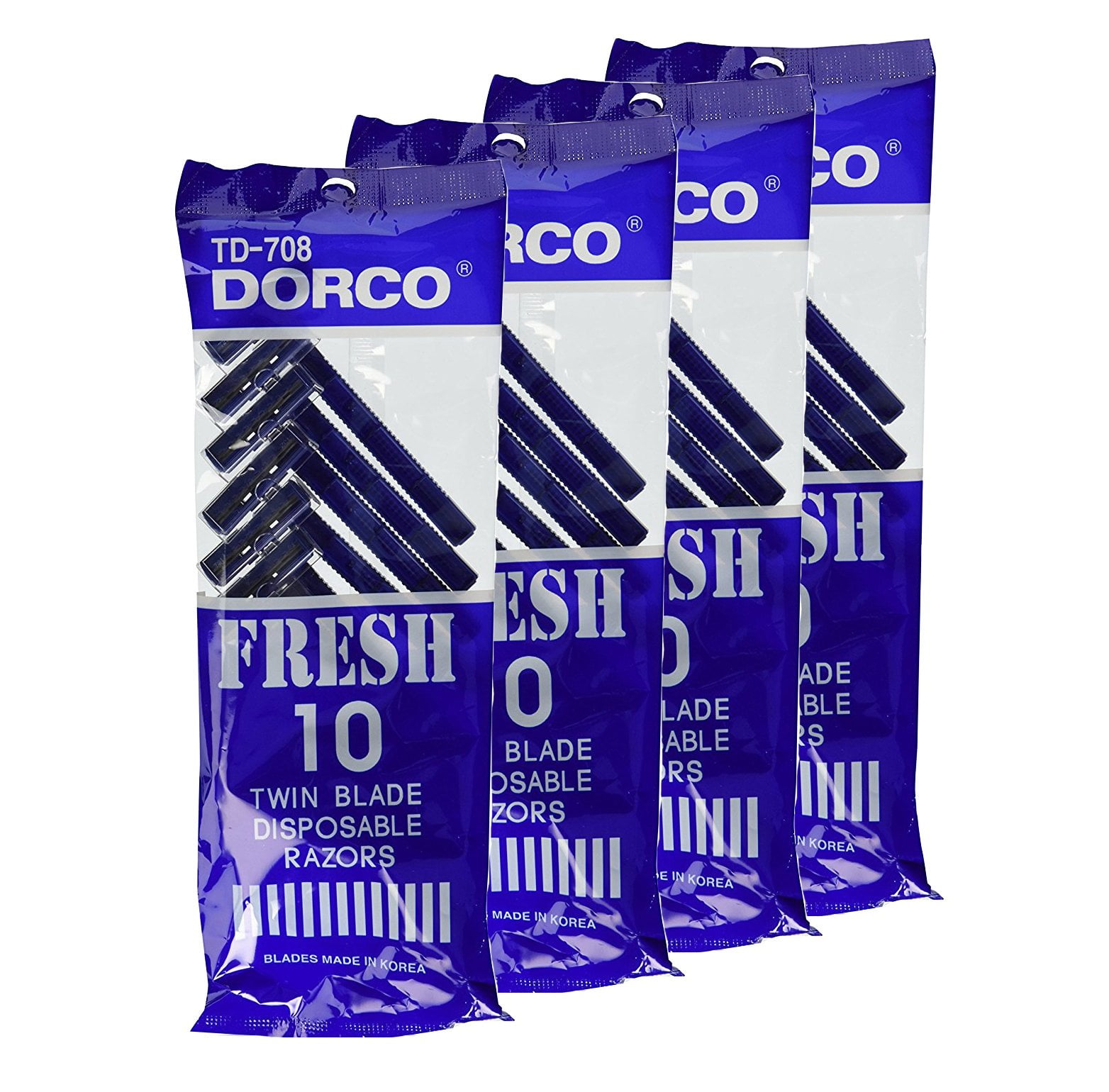 dorco fresh twin blade disposable razors