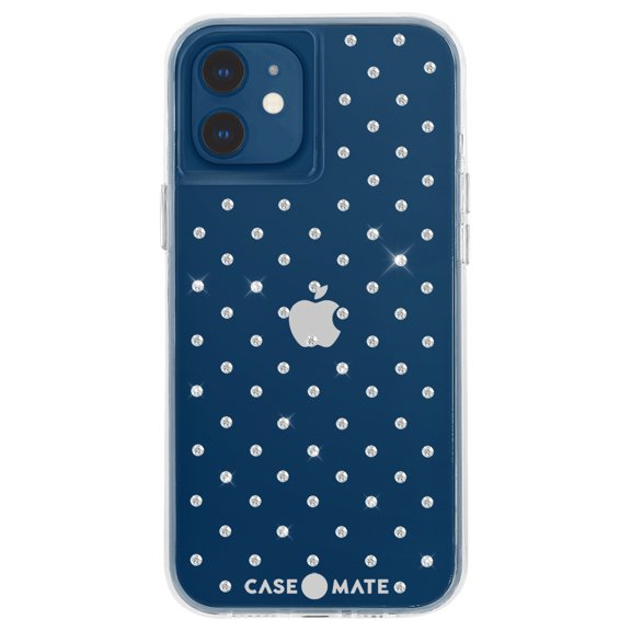 Case-Mate Sheer Gems Case for Apple iPhone 12 Mini - Clear