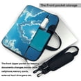 thumbnail image 2 of Lsque Heart Shaped Cloud Pattern Laptop Bag – Portable & Slim Single-Shoulder Computer Case with Adjustable Strap, Protective, Lightweight for 13”/14”/15.6” Laptops, 2 of 8