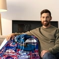 thumbnail image 2 of Buffalo Gifts for Men Women, Buffalo Football Fans Flannel Blanket, Buffalo Gifts Ideas for Men Women Boys Kids Throw Blanket 60"x50", 2 of 6