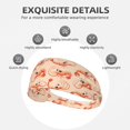 thumbnail image 3 of Cute Cartoon Shrimp Headbands for Women Men, Workout Elastic Sweat Band for Yoga Running Cycling Gym Exercise Non Slip Head Bands for Women's Hair, 3 of 5
