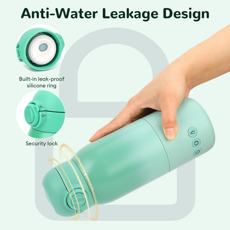 Minikid Baby Bottle Warmer, Dual Heating Modes, 12 OZ Portable