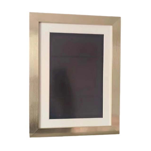Inteprter Marco de para arte infantil - Gran capacidad para almacenar obras de arte con varias especificaciones pinturas A4 dorado