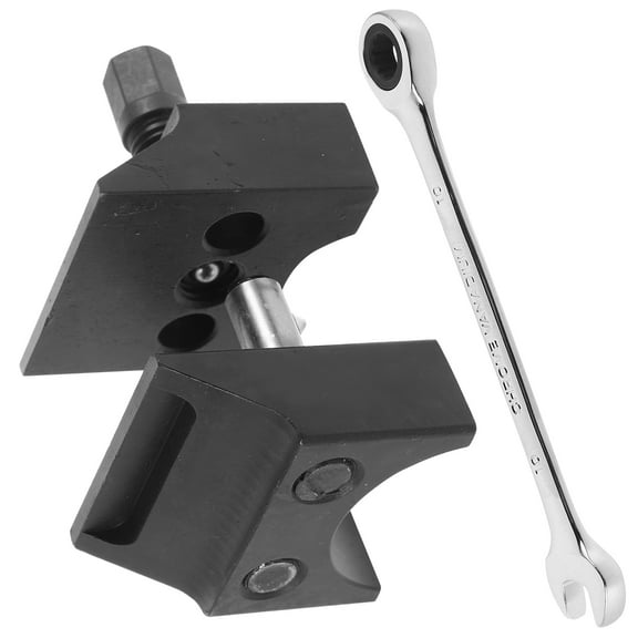 HOMEMAXS Universal Suspension Strut Splitter Tool Knuckle Spreader Steel Hubs Spreader with Wrench for Strut Removal Steering Knuckle Tools