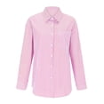 thumbnail image 6 of Clothing 2025 Super Soft Wrinkle Free Button Down Shirts for Women Formal Work Dress Blouses Tops Womens Button Down Shirts Boyfriend Long Sleeve Oversized Blouses Tops, 6 of 8