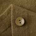 thumbnail image 6 of Womens Button Down Cardigan Knit Solid Color Long Sleeve Coat Sweater Cardigan Army Green Free Size, 6 of 6