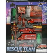 DIE CAST FIRE RESCUE PLAY SET