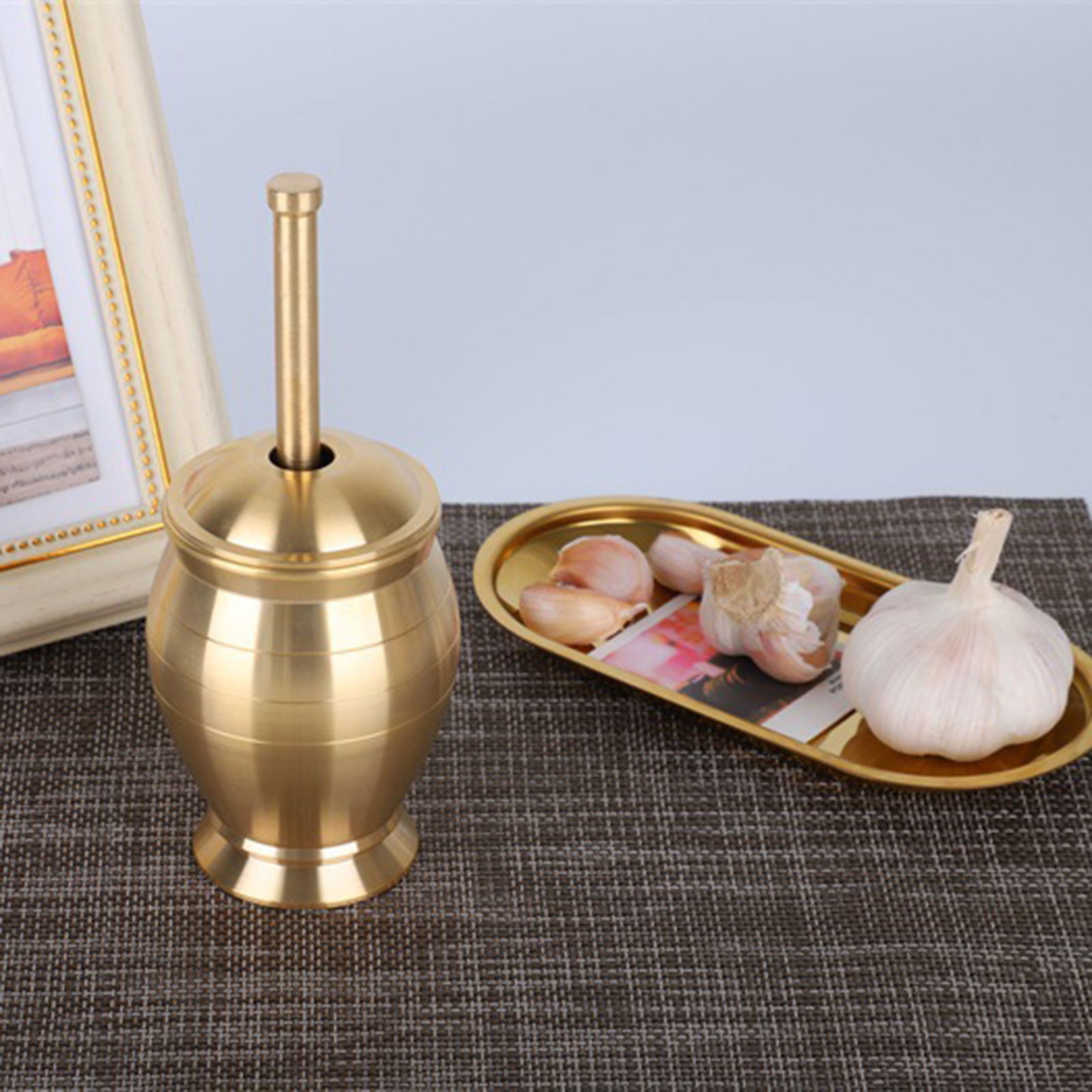 Copper Pepper Salt Crusher Grinder Easy to Use and Comfortable Lightweight Grinding