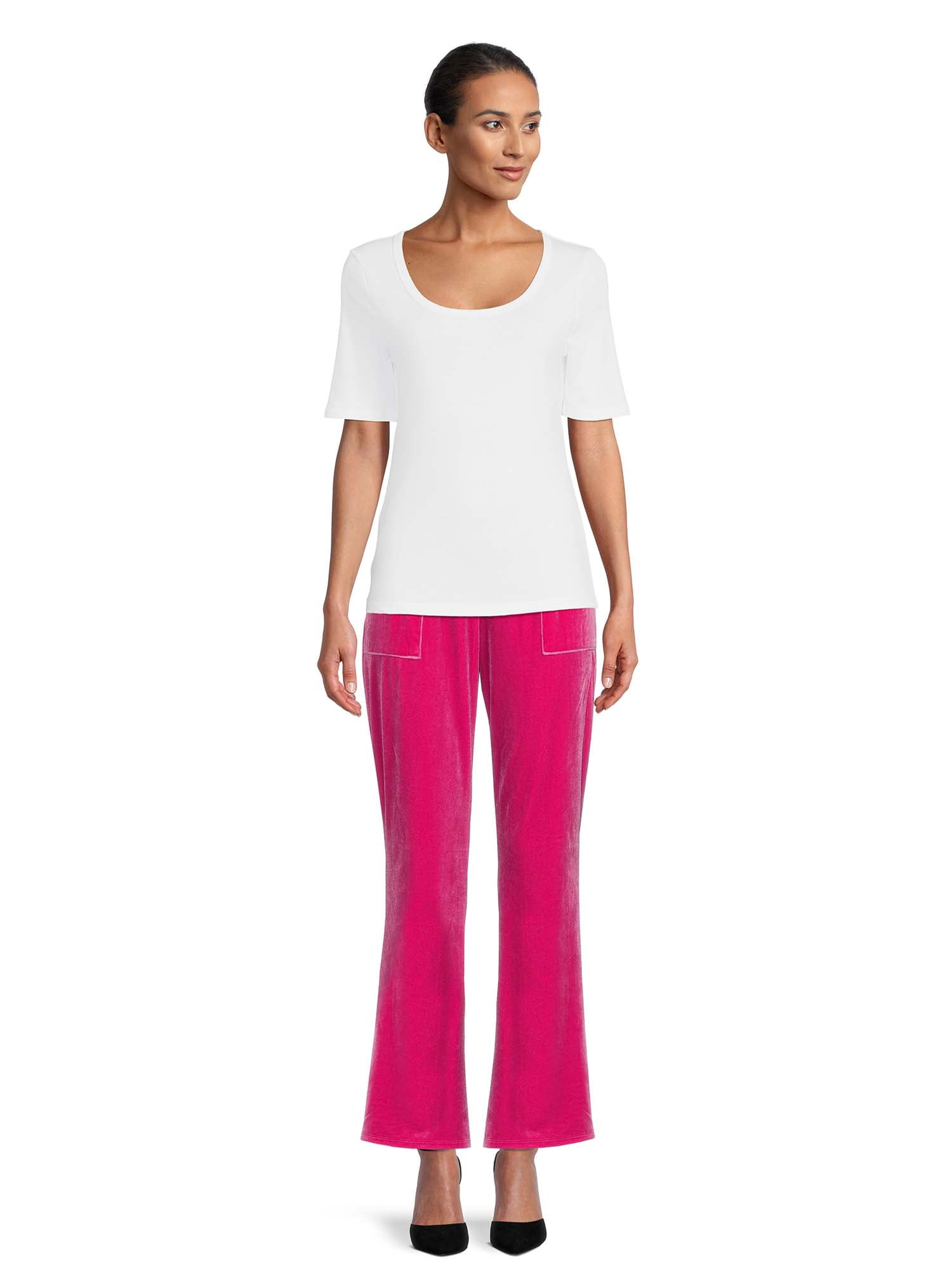 Self Esteem Juniors Flare Leg Velvet Pants