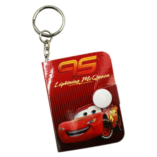Disney Disney Pixar's Cars Red Colored Tiny Diary Keychain Walmart