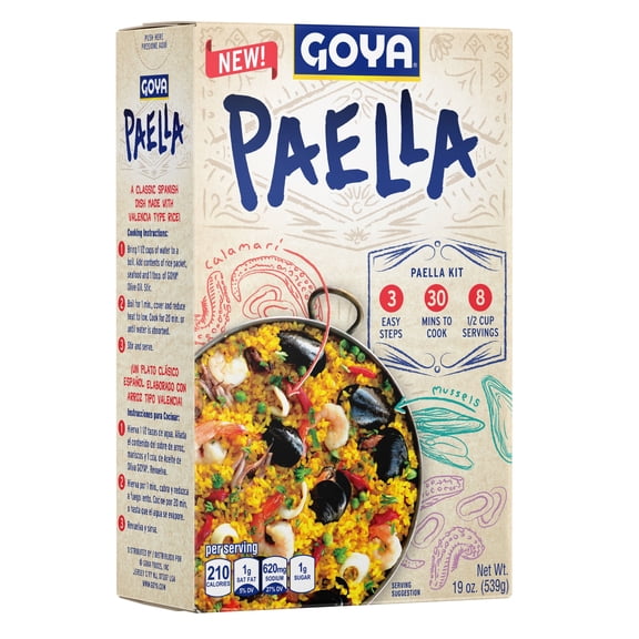 Goya Paella Rice Mix 19 oz.