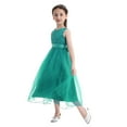 thumbnail image 2 of DPOIS Kids Flower Girls Sequins Lace Bridesmaid Wedding Pageant Princess Dress, 2 of 4