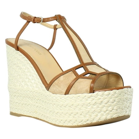 Brown Espadrille - New Sergio Rossi Womens Brown Espadrilles Size 7