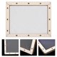 thumbnail image 3 of 2pcs DIY Paper Making Screen Mould Wooden Paper Making Frame Paper Making Mesh Screen, 3 of 4