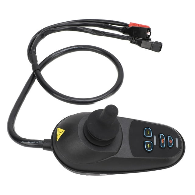 Controlador De Joystick Para Silla De Ruedas Eléctrica, Controlador De Joystick De Motor Cepillado De Alta Sensibilidad Teclas Claras Alto Rendimiento Para Robots Inteligentes