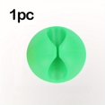 thumbnail image 1 of 1/2/3/5/10/20 Pcs Silicone Cable Organizer, Data Cable Storage And Finishing Buckle,, 1 of 5