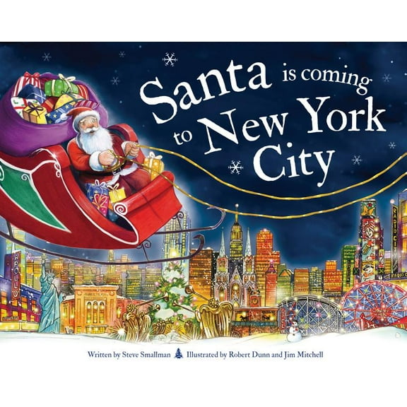 Santa Is Coming...: Santa Is Coming to New York City (Hardcover)