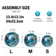 thumbnail image 4 of Puzzle de madera Jigfoxy Visual Ocean, 100 piezas, de madera, para adultos, 4 of 7