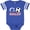 Football Blue and White, variant on Inktastic Go, Spain- Soccer, Football Boys or Girls Baby Bodysuit