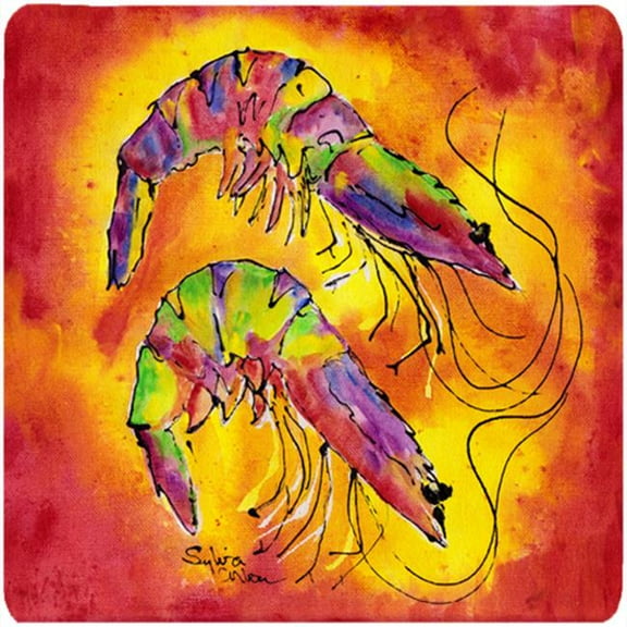 Shrimp Foam Coasters - Set 4