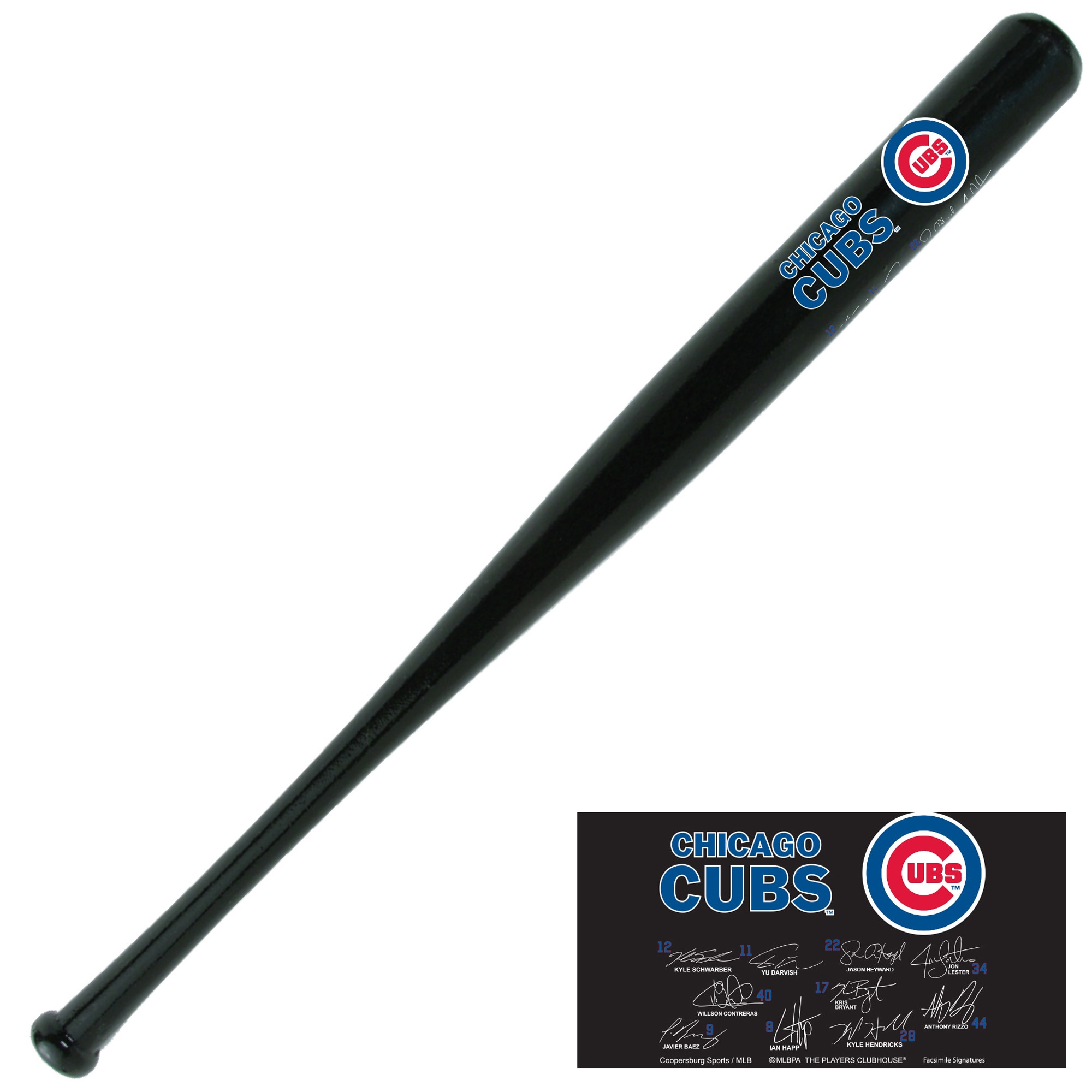 Chicago Cubs 34'' Signature Hardwood Bat