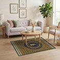 thumbnail image 3 of ODIKA Music Cd Circle Round Note Treble Clef Acoustic Guitar Piano Motif for Home Office, Gaming Room, Under Desk, Non-Slip Chair-Friendly, 3 of 7