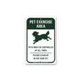 thumbnail image 1 of Dogipot Signe de Zone d'Exercice en Aluminium & 44; Vert, 1 of 1