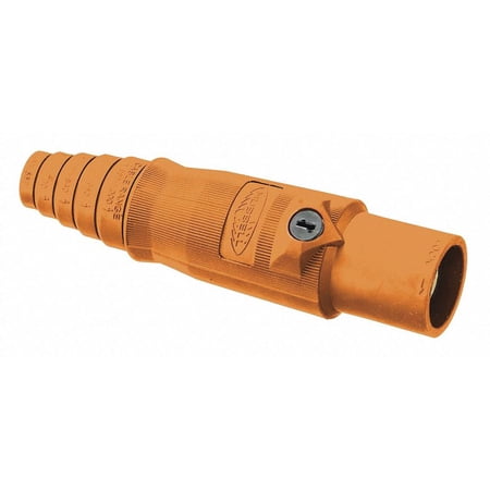 UPC: 0783585112305 | Hubbell Connector 3R  4X  12 Male Org 2/0 to 4/0 HBL400MO