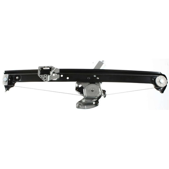 Window Regulator For 2000-2006 BMW X5 Rear, Right Passenger Power With Motor