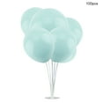 thumbnail image 1 of 100 Uds. Decoración de globos de látex redondos coloridos para fiesta de cumpleaños y boda (verde), 1 of 7