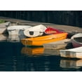 thumbnail image 2 of Perry, Rachel 24x19 White Modern Wood Framed Museum Art Print Titled - Row Boats I, 2 of 4