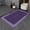 Purple, variant on Pklyzj Kitchen Gadgets Bathroom Water Absorbent Floor Mats Bathroom Doorway Non Slip Foot Mats Sink Toilet Quick Drying Floor Mats on Clearance