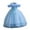 Sky Blue, variant on THDHVS Flower Girl Dresses for Wedding,Elegant Sleeveless Dress with Tulle Skirt for Girls Special Occasion Pageant Party and Formal Event Wear,Girls Dresses Sky Blue