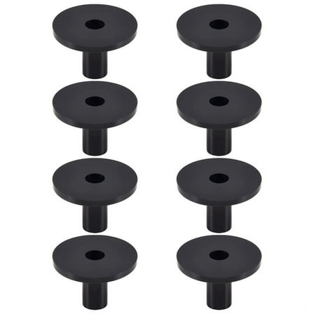8Pcs Cymbal Sleeves 8PCS 38x26mm Black Drum Cymbal Sleeves Replacement for Shelf Drum Kit