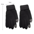thumbnail image 5 of Winter Touchscreen Gloves for Women | Soft, Warm Knit with Elastic Cuff - Unisex, 5 of 8