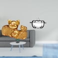 thumbnail image 2 of Figura De Cerdo De Resina Moderna Y Plato De Dulces De Calabaza De Cristal, Estatua De Animal Coleccionable, Tarro De Galletas Para Estantería, Estante De Entrada, Centro De Mesa, 2 of 8