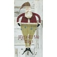 thumbnail image 3 of Robinson, Carol 11x18 Black Modern Framed Museum Art Print Titled - Jingle Santa, 3 of 5