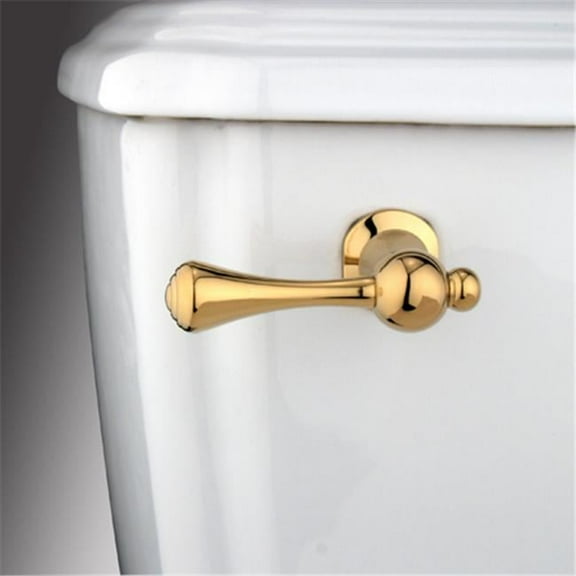 Buckingham Tank Lever - Polished Brass