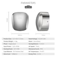 thumbnail image 2 of Fully Automatic Hand Dryer, Toilet Bathroom Commercial, Hand Drying Machine With Hepa Filter Stainless Steel ,High-Speed Drying, 2 of 5