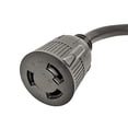 thumbnail image 2 of Parkworld 691821A Adapter Cord Welder 50 Amp 6-50P Male right angle to 30 Amp L6-30R Locking Connector Female(1.5FT) 691821-18IN, 2 of 4