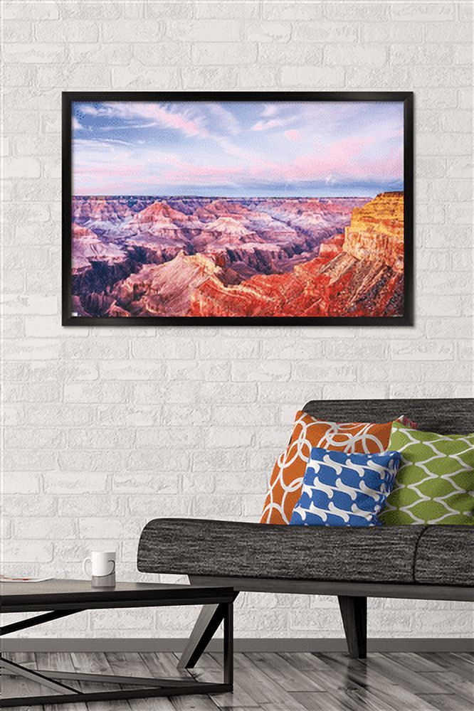 Wonders of the World - Grand Canyon Wall Poster, 22.375" x 34", Framed