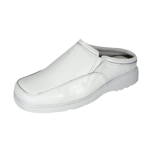24 HOUR COMFORT Todd Wide Width Comfort Shoes For Work and Casual Attire WHITE 11