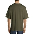 thumbnail image 2 of No Boundaries Men's and Big Men's Pocket T-Shirt with Short Sleeves, Sizes up to 5XL, 2 of 4