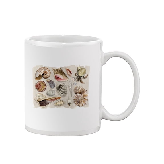Ocean Shells Mug - Grace Popp Designs,