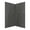 Slate, variant on Craft + Main Gfs424278 Jetcoat 42" X 42" X 78" Two Panel Corner Shower Wall Kit - Slate